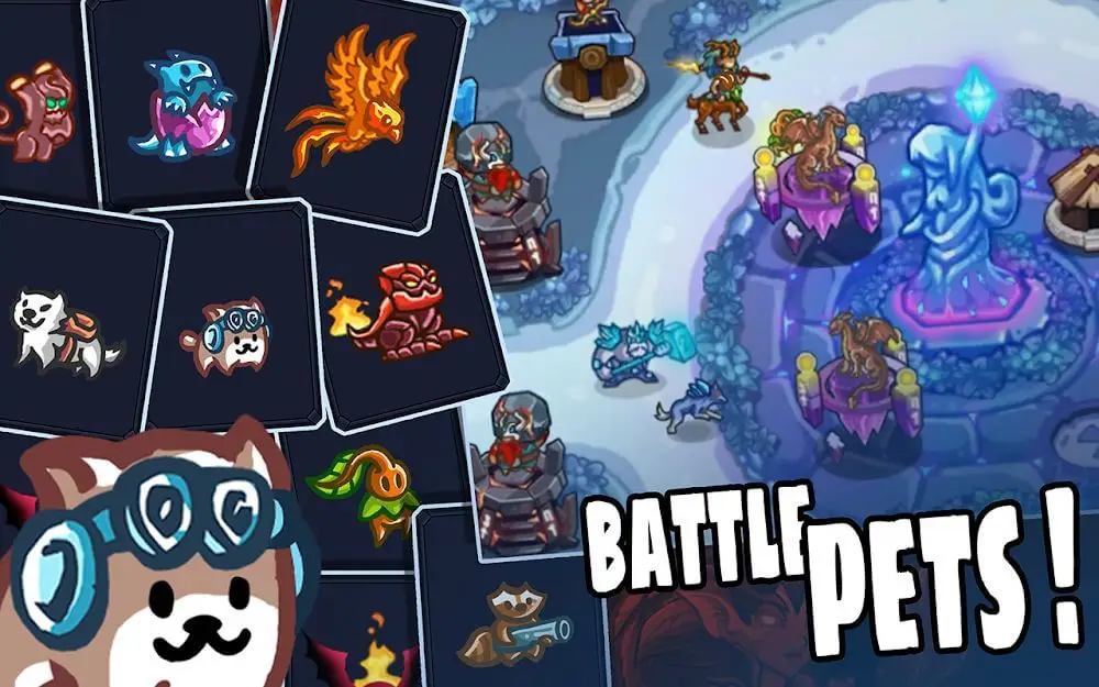 Screenshot of the Kingdom Defense: The War of Empires game
