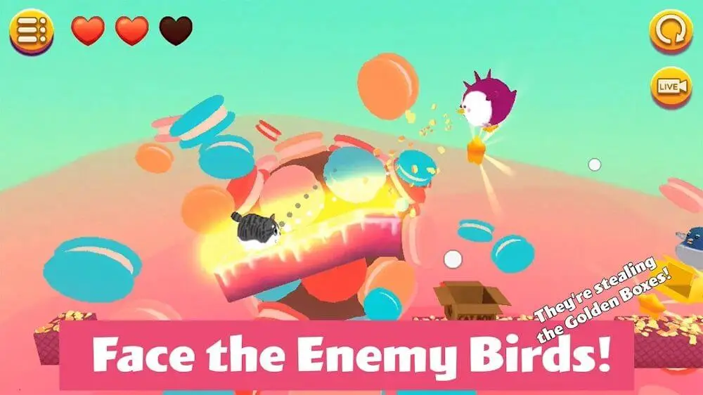 Screenshot of the Kitty in the Box 2 game