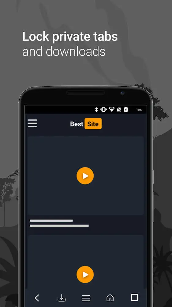 Screenshot of the Kode app