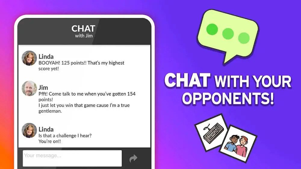 Screenshot of the Kryss - The Battle of Words game
