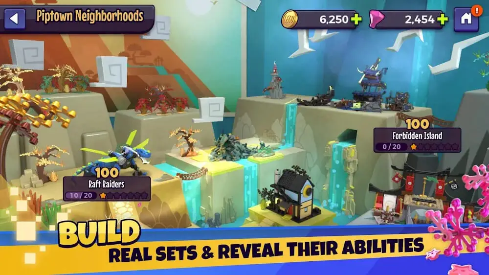 Screenshot of the LEGO Legacy: Heroes Unboxed game