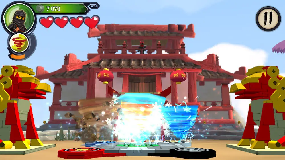 Screenshot of the LEGO Ninjago: Shadow of Ronin game