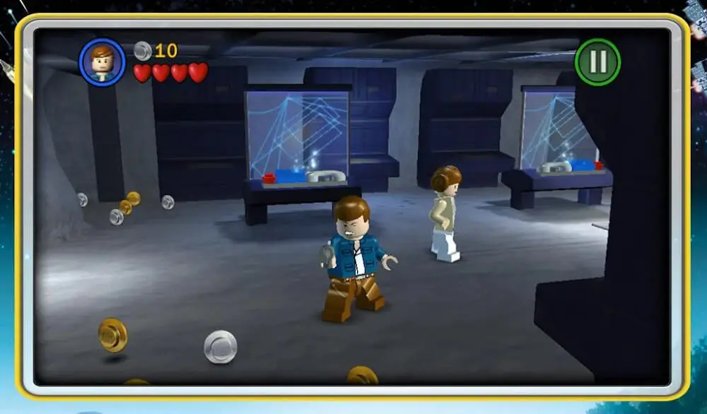 Screenshot of the LEGO Star Wars: TCS game