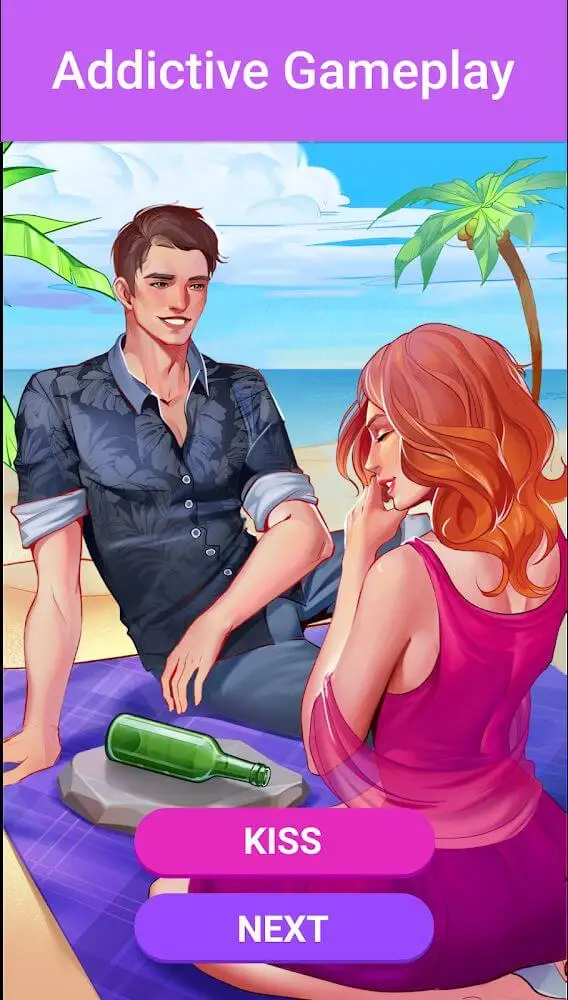 Screenshot of the LUV app