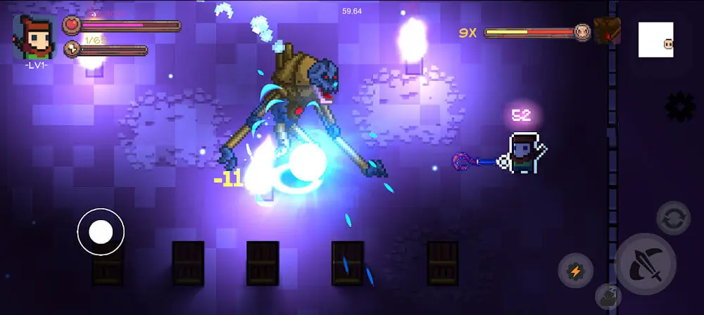 Screenshot of the Last Dungeon game