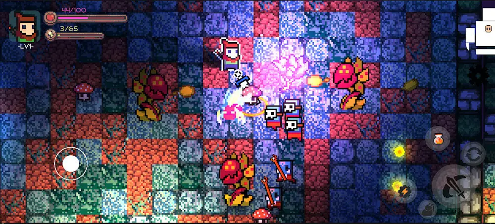 Screenshot of the Last Dungeon game