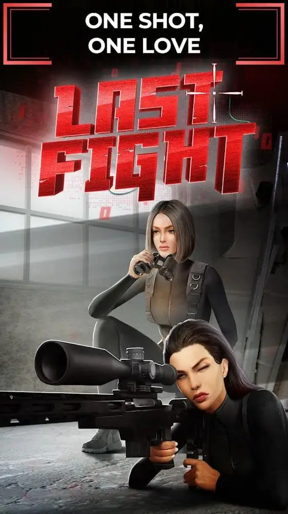 Screenshot of the Last Fight app