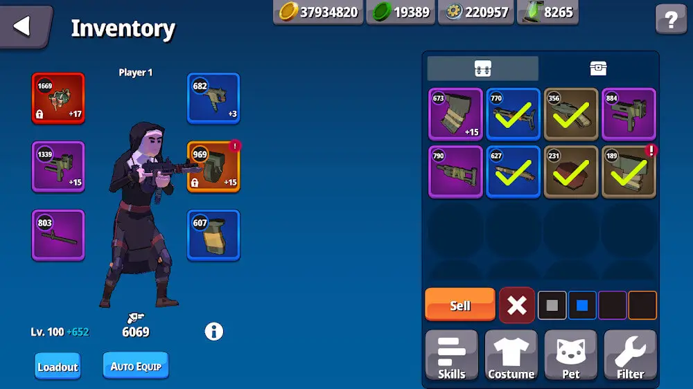 Screenshot of the Last Resistance game