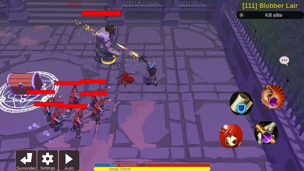 Screenshot of the Last Resistance game