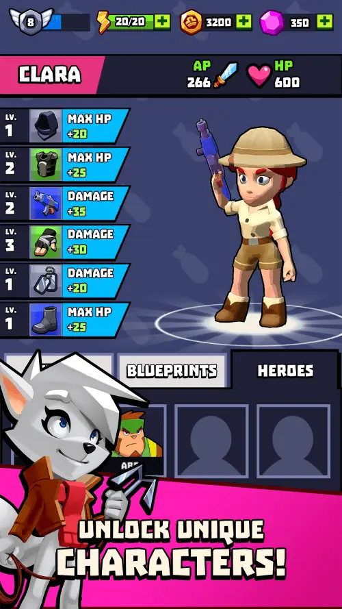 Screenshot of the Legends of Libra app