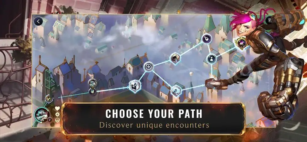 Screenshot of the Legends of Runeterra game