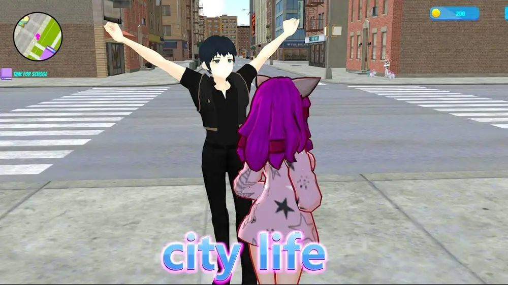 Screenshot of the Life Idol Dress Up 3D game