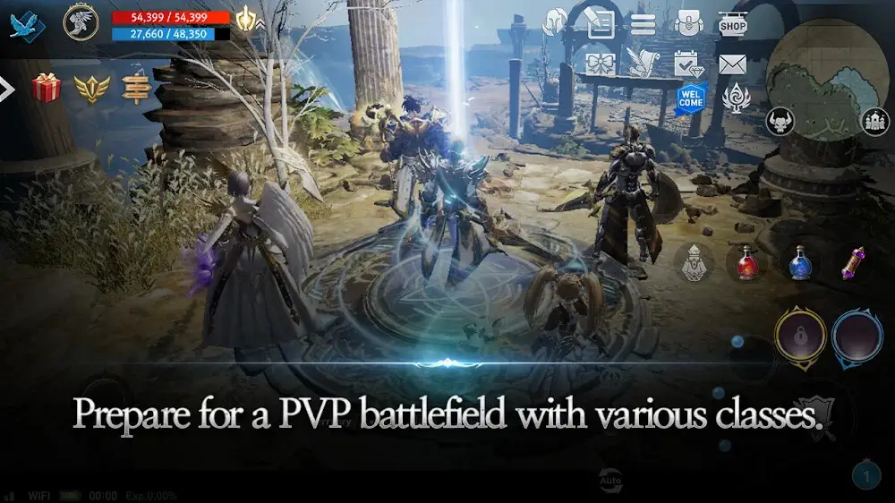 Screenshot of the Lineage 2: Revolution game