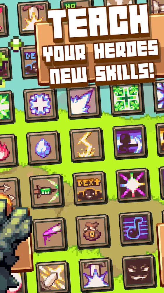Screenshot of the Linear Quest Battle: Idle Hero app