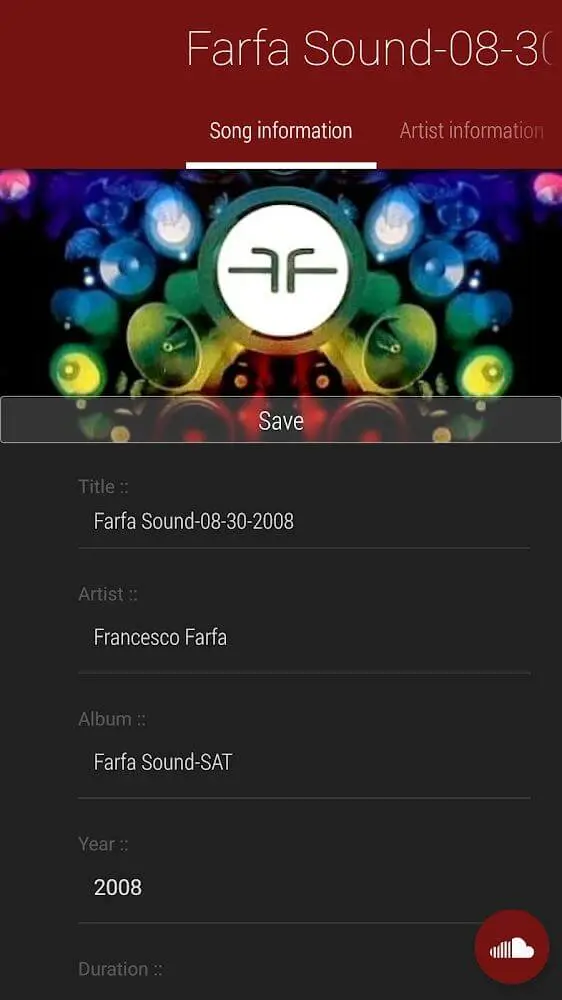 Screenshot of the LiquidPlayer Pro app