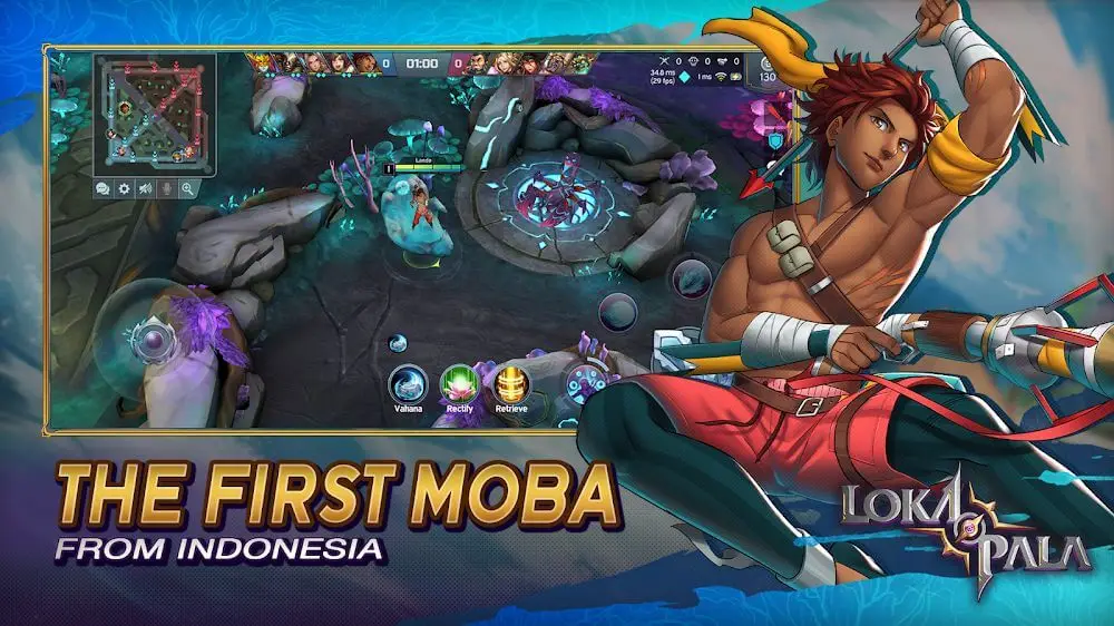 Screenshot of the Lokapala game