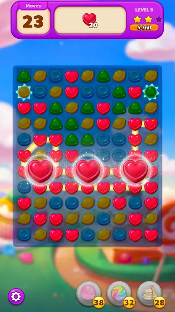 Screenshot of the Lollipop game