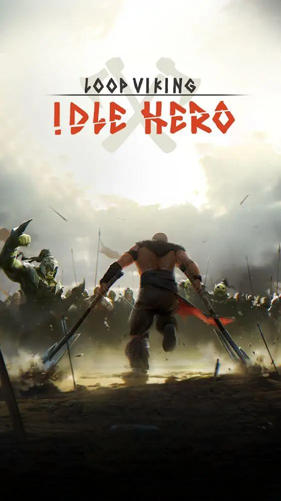 Screenshot of the Loop Viking - Idle Hero app