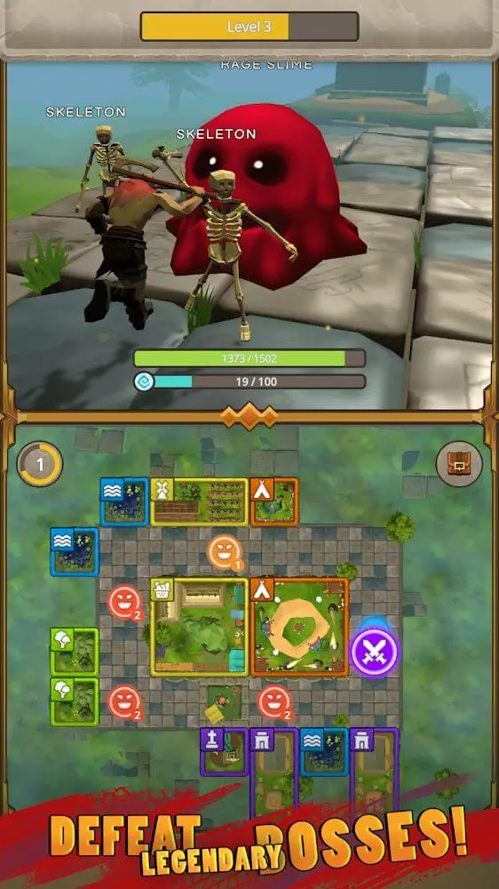 Screenshot of the Loop Viking - Idle Hero app