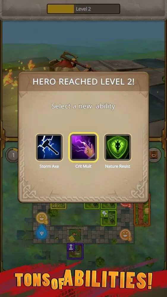 Screenshot of the Loop Viking - Idle Hero app