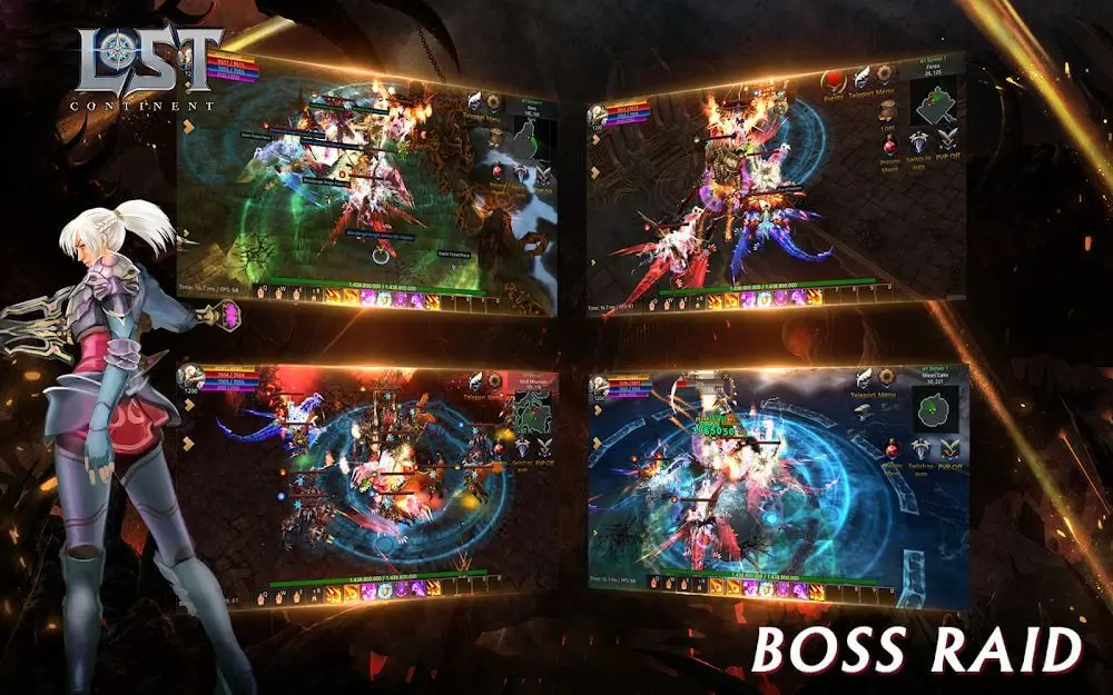 Screenshot of the Lost Continent game