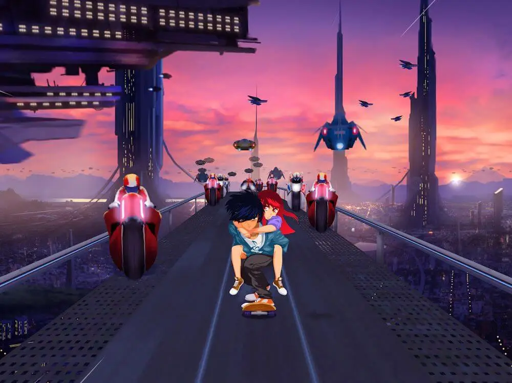Screenshot of the Lost in Harmony game