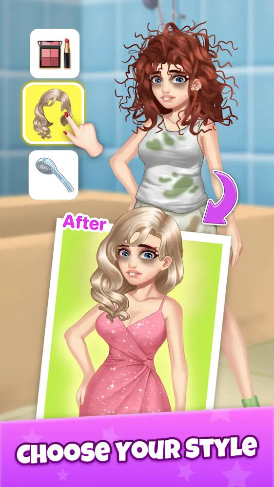 Screenshot of the Love Fantasy: Match & Stories app