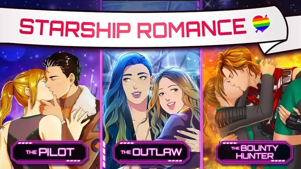 Screenshot of the Lovestruck game