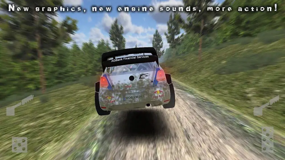 Screenshot of the M.U.D. Rally Racing game