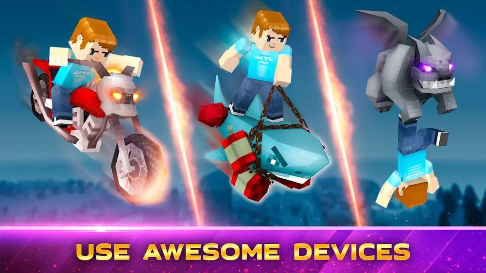 Screenshot of the MAD Battle Royale game