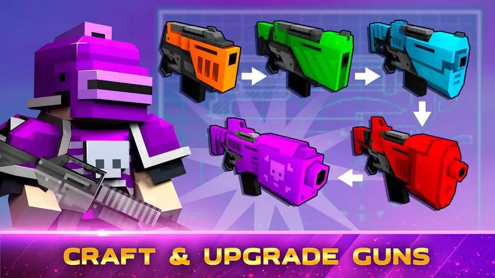 Screenshot of the MAD Battle Royale game