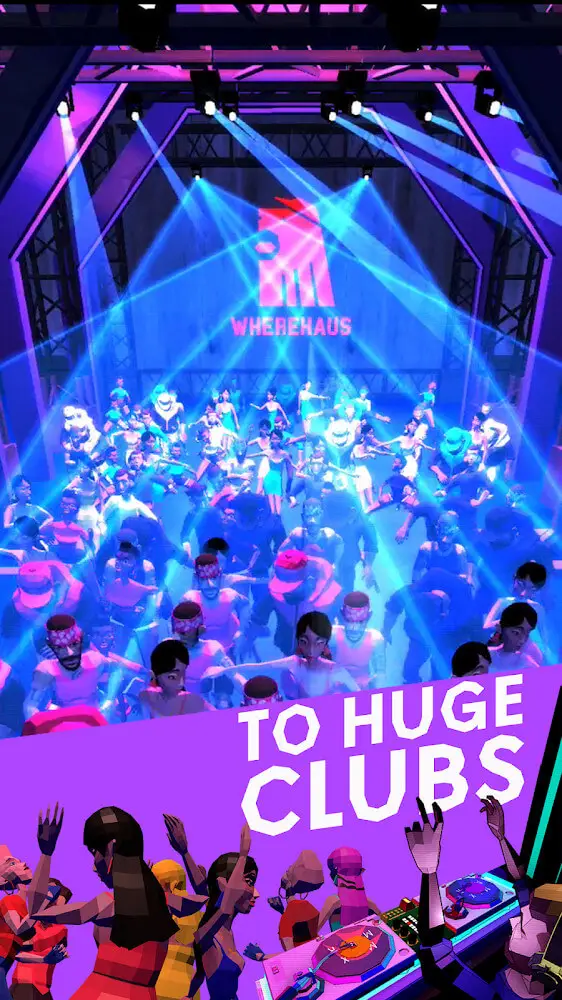 Screenshot of the MIXMSTR - DJ Game app