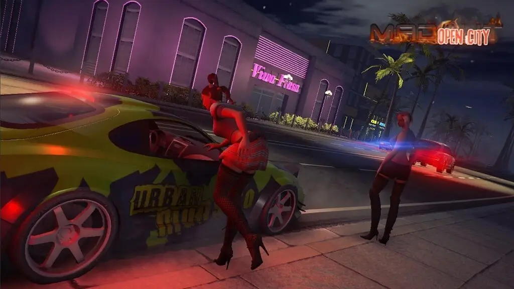 Screenshot of the MadOut Open City game
