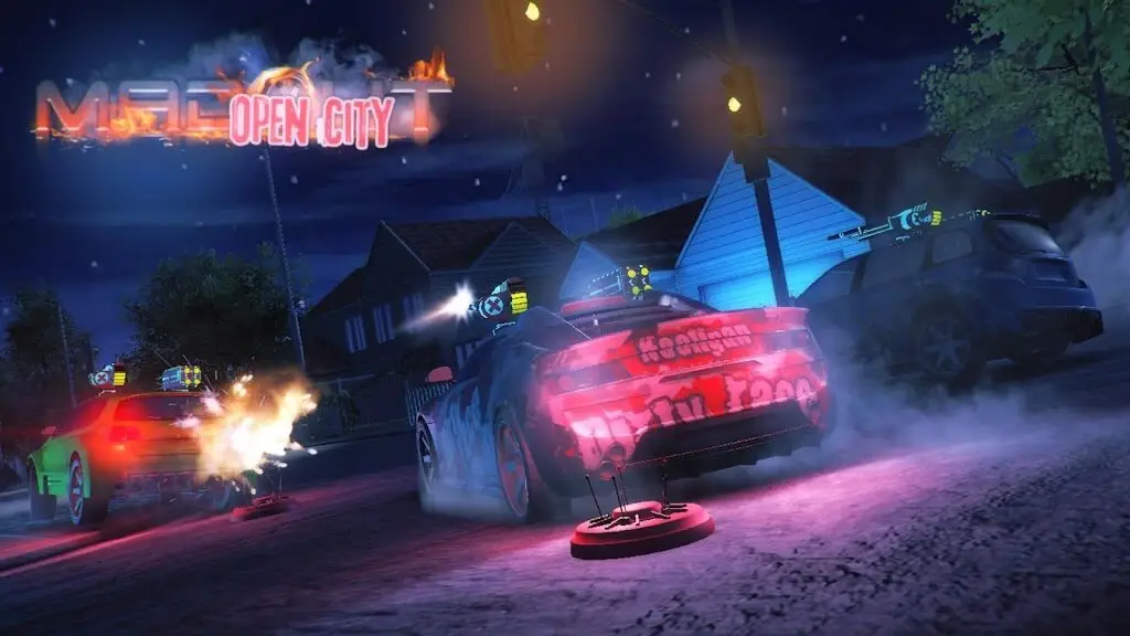 Screenshot of the MadOut Open City game