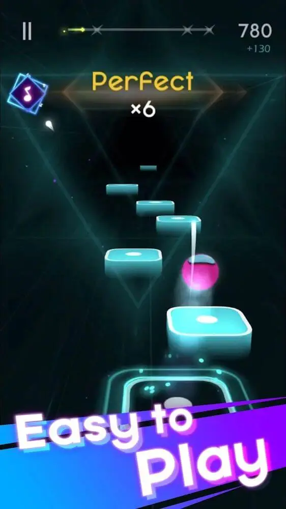 Screenshot of the Magic Hop app