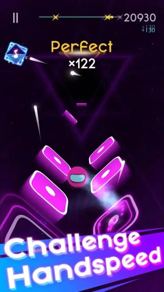 Screenshot of the Magic Hop app
