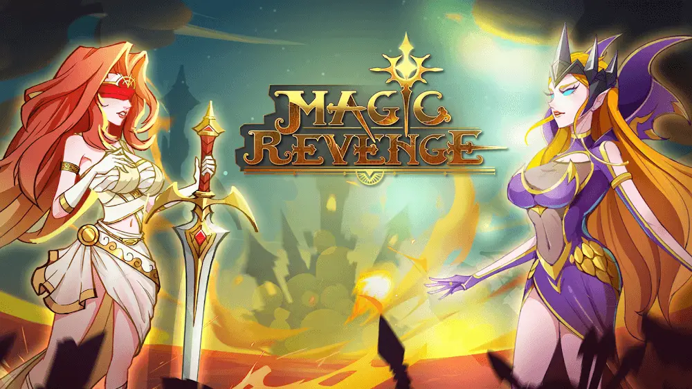 Screenshot of the Magic Revenge game