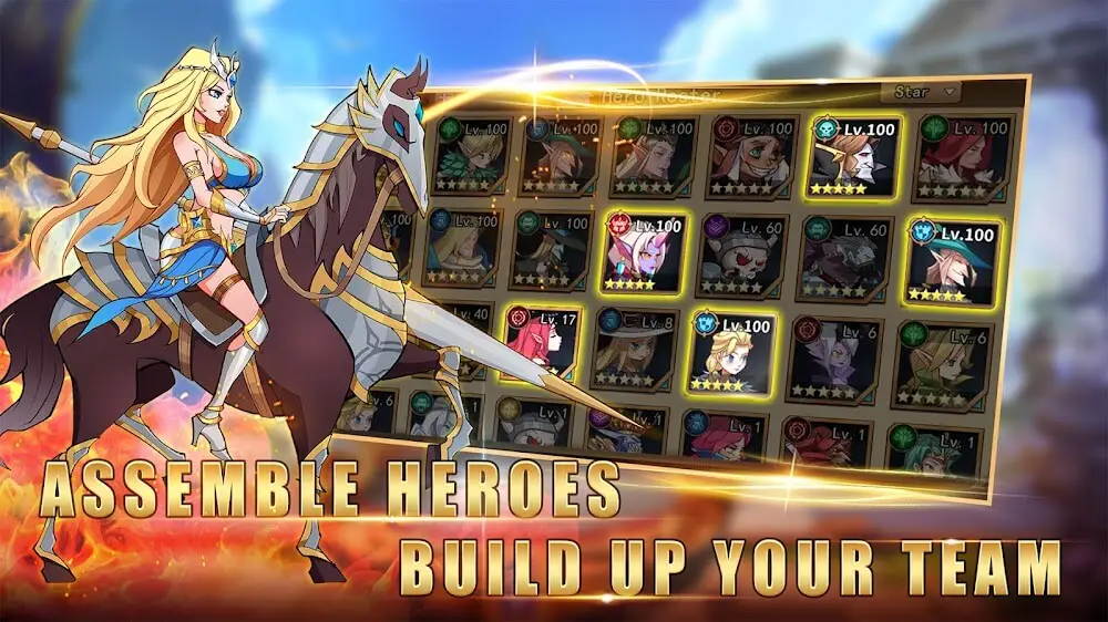 Screenshot of the Magic Revenge game