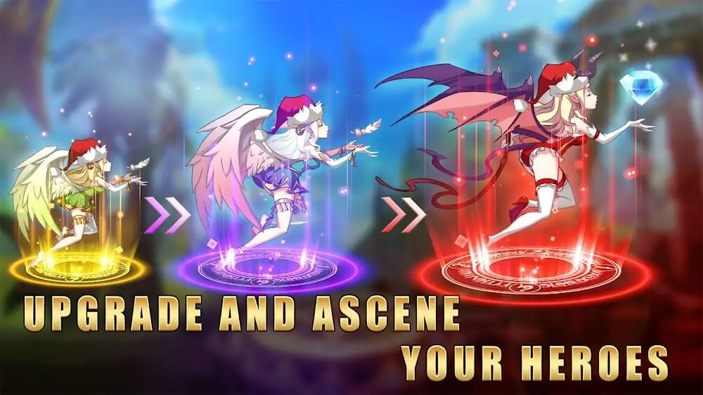 Screenshot of the Magic Revenge game