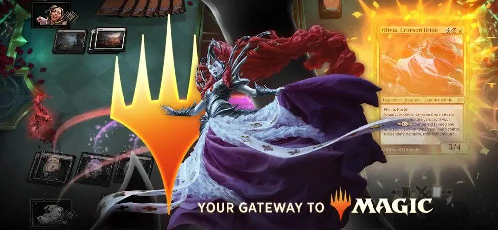 Screenshot of the Magic: The Gathering Arena game