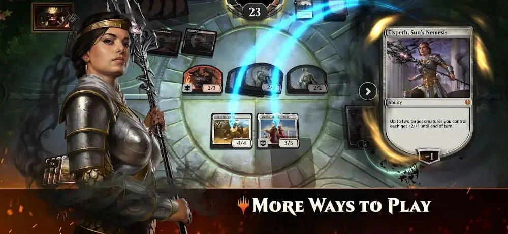 Screenshot of the Magic: The Gathering Arena game