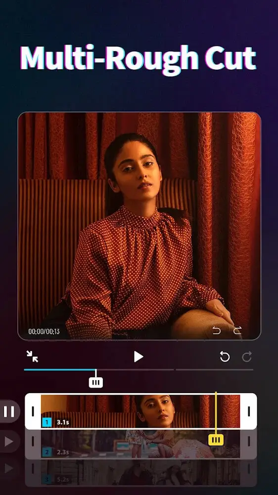 Screenshot of the Magic Video Maker app