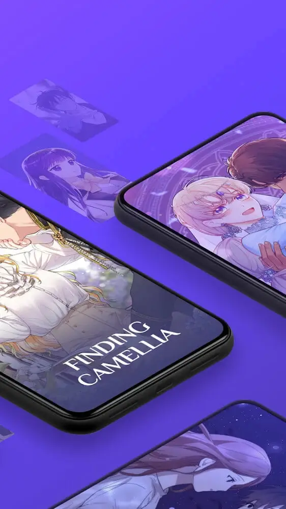Screenshot of the Manta Comics app
