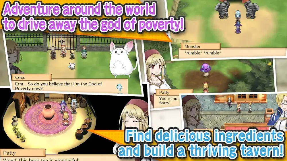 Screenshot of the Marenian Tavern Story game
