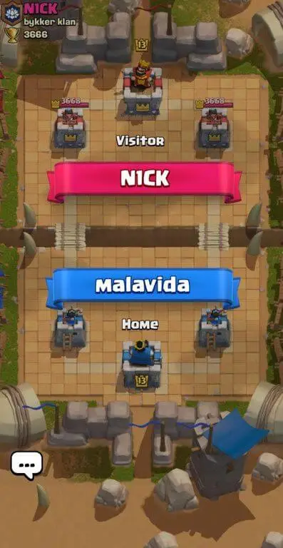 Screenshot of the Master Royale app