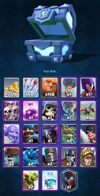 Screenshot of the Master Royale app