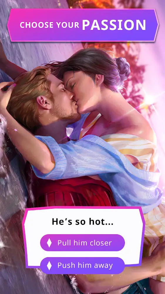 Screenshot of the Maybe: Interactive Stories app