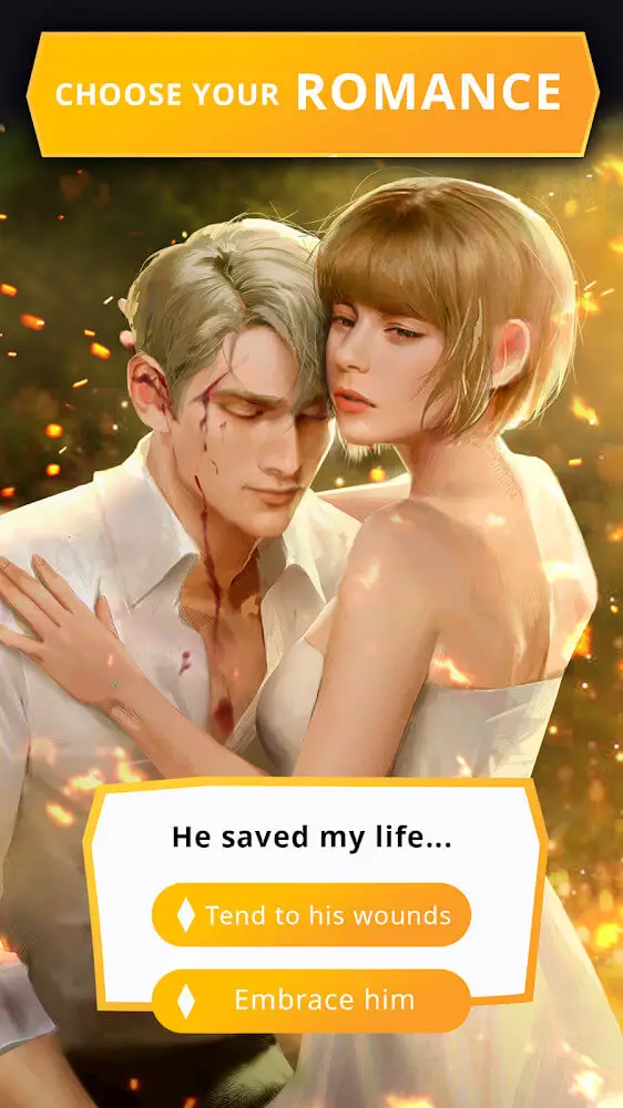Screenshot of the Maybe: Interactive Stories app