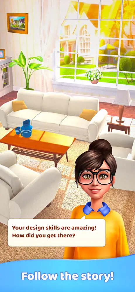 Screenshot of the Merge Decor app