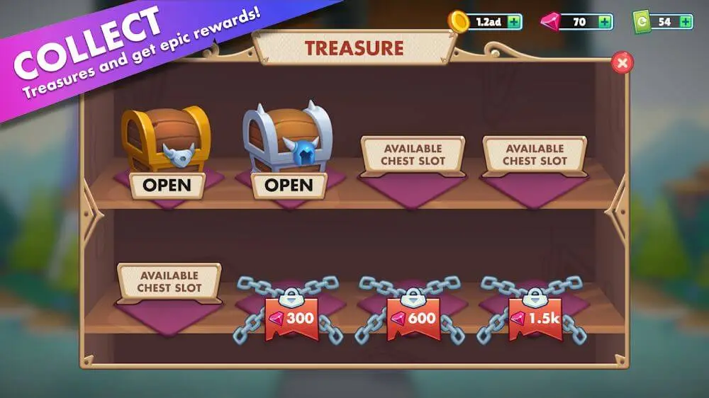 Screenshot of the Merge Fight Tactics game
